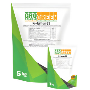 Органічне добриво гумат калію K-HUMUS 85 Гро Грін | Gro Green 1 кг